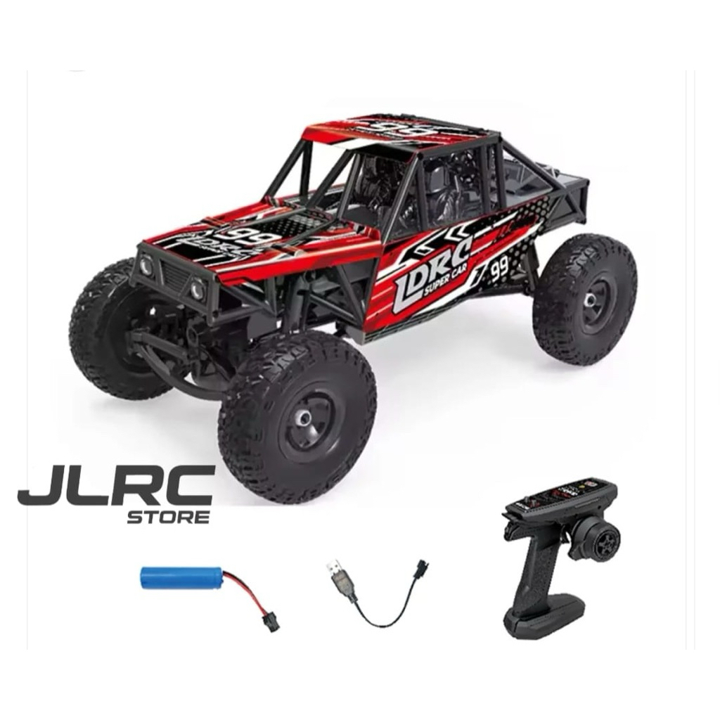 RC LDRC 1:18 LD18499 RC ADVENTURE OFFROAD. FULL PROPO 2.4GHz RTR