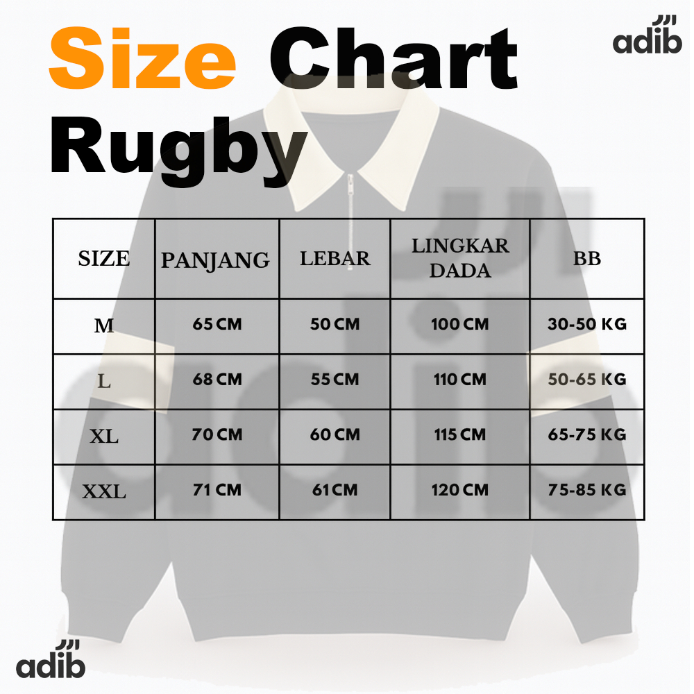 Hot Sale Sweater Crewneck Rugby Polos Sweatshirt Pria Wanita Switer Cowok Warna Hitam