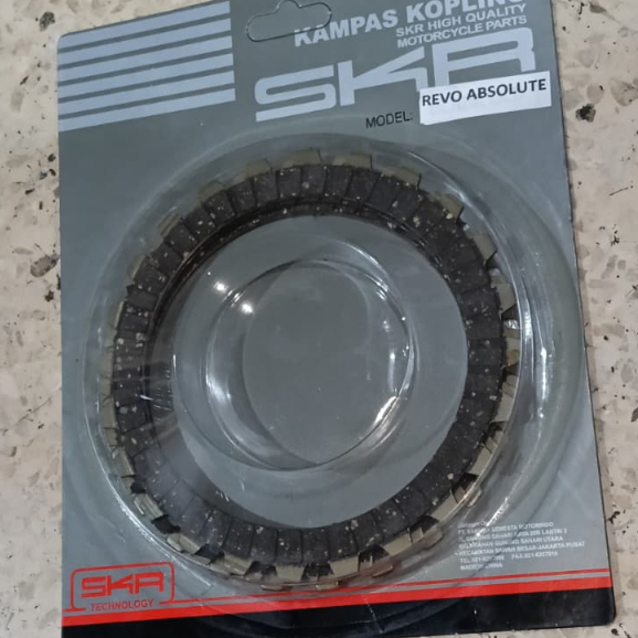 Kampas kopling revo absolute Plat kopling revo absolute