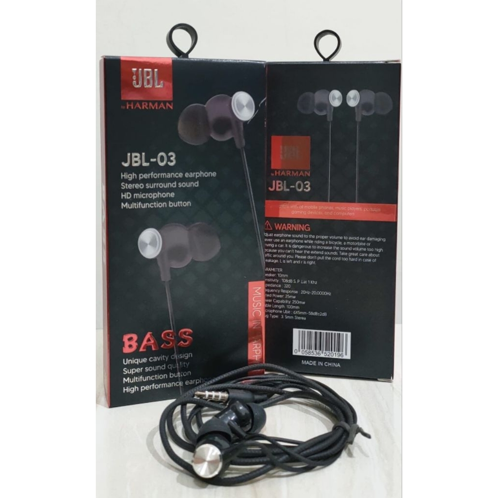 HF Headset Max Ori JBL 03