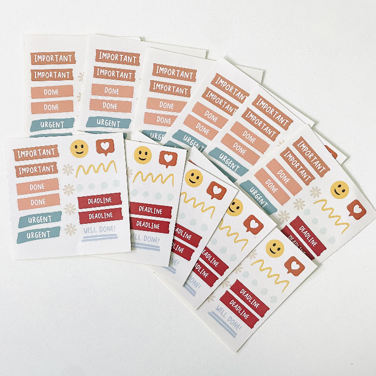 STICKER JOURNAL | STICKER AESTHETIC | STICKER LUCU