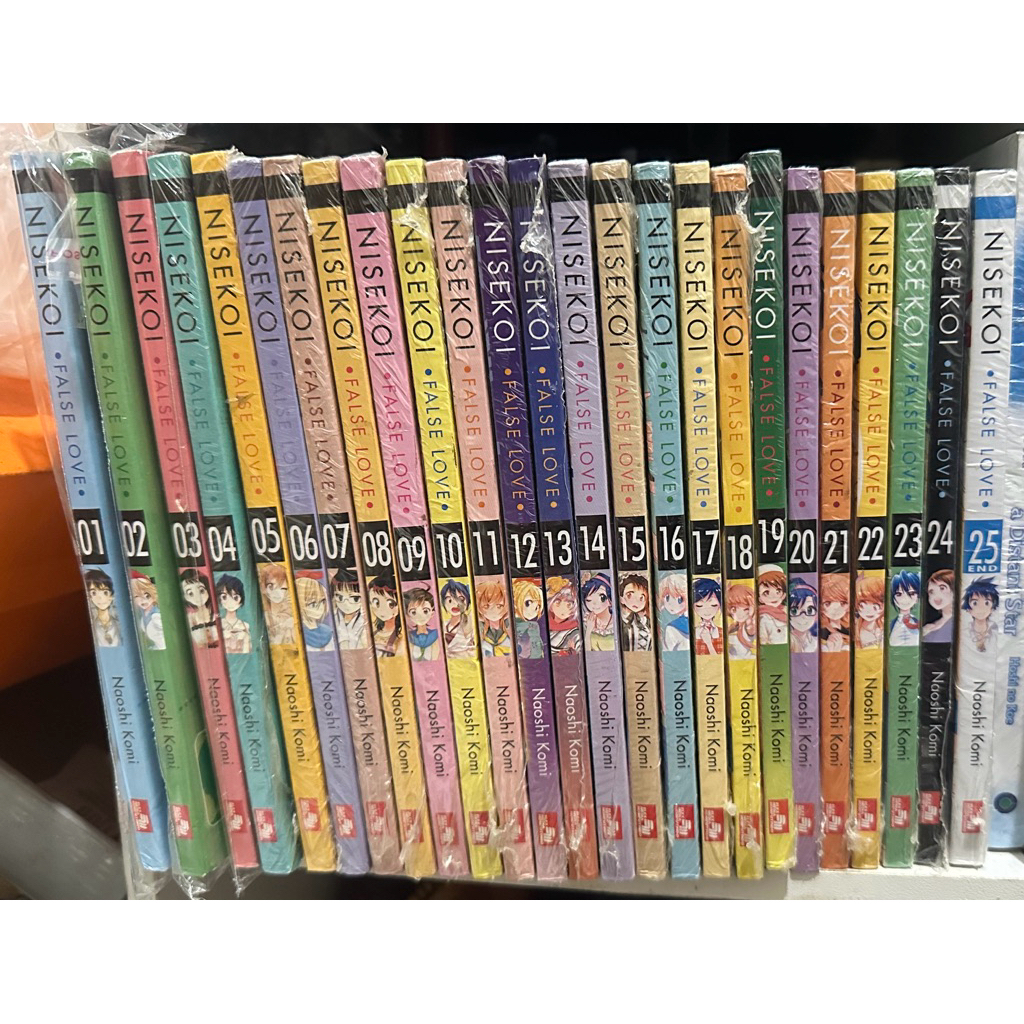 Komik Nisekoi 1-25 set Segel