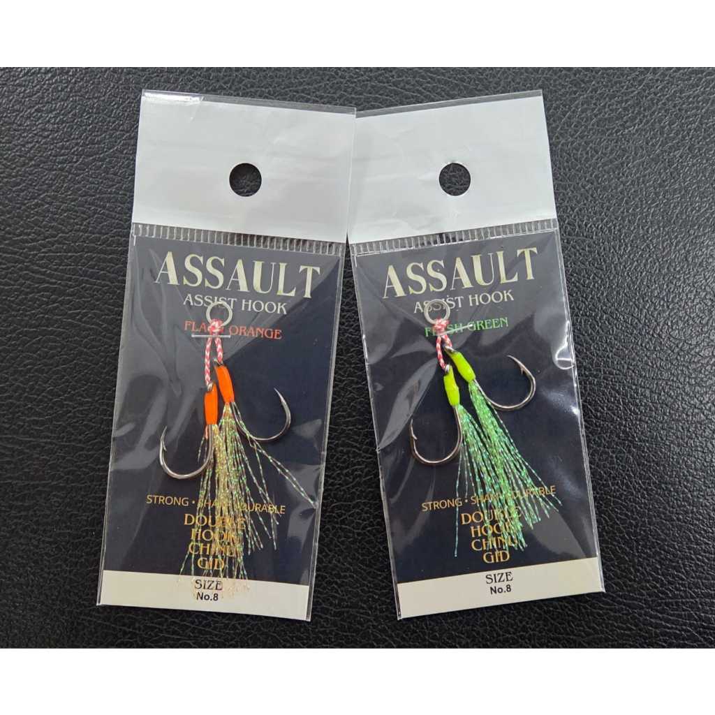 Assist Hook Micro - Assist Hook GID Kail Pancing - Green
