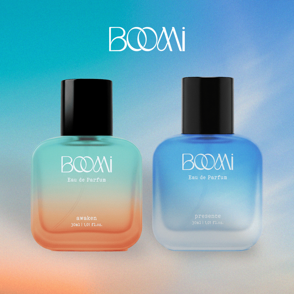 Boomi The Art of Being Parfum Unisex Bundle Awaken 30ml + Presence 30ml | Parfum Lokal Tahan Lama