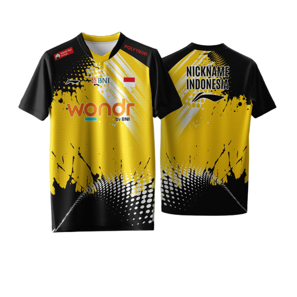 Jersey Badminton Linning Indonesia