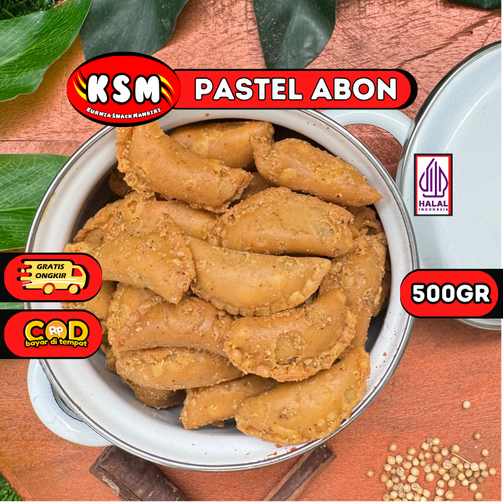KSM - PASTEL ABON / SUMPIA ABON / PASTEL KERING ISI ABON 500Gr (1/2Kg)