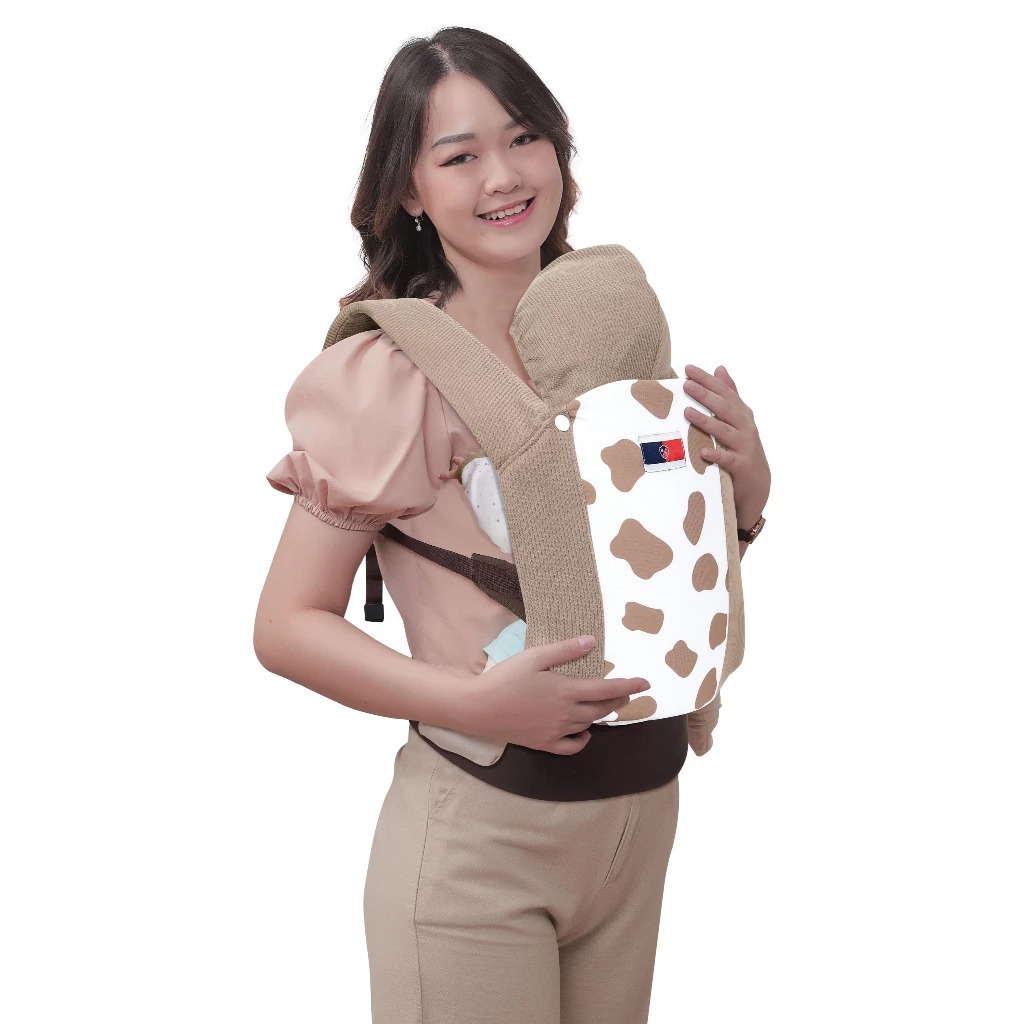 Baby Scots Gendongan Baby Carier M Shape  WAFFLE SERIES-BSG2406