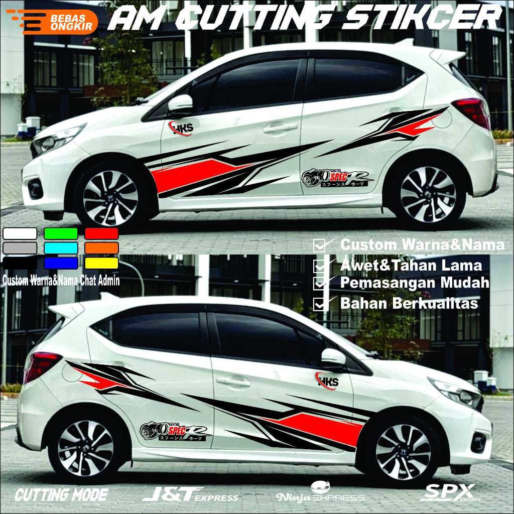 Stiker Mobil Brio March Agya Ayla Ignis Keren Model Terbaru
