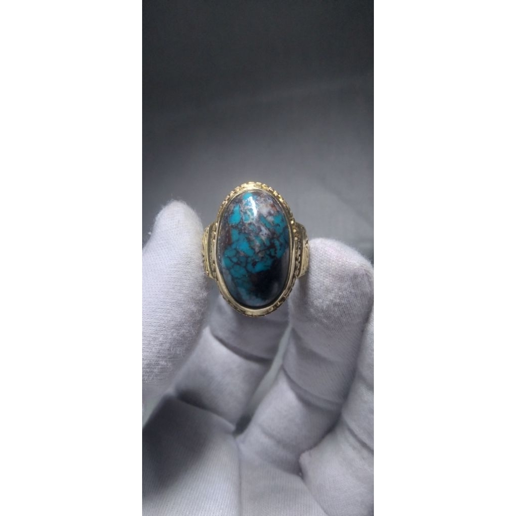 natural akik pirus persia lawas