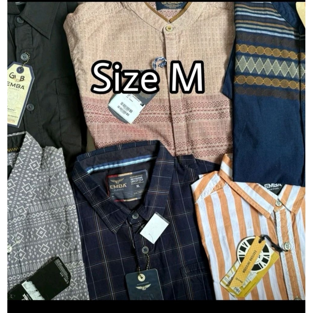 Kemeja Emba dan Used Original Size M
