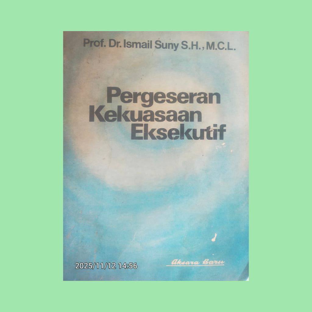 BUKU ORI PERGESERAN KEKUASAAN EKSEKUTIF