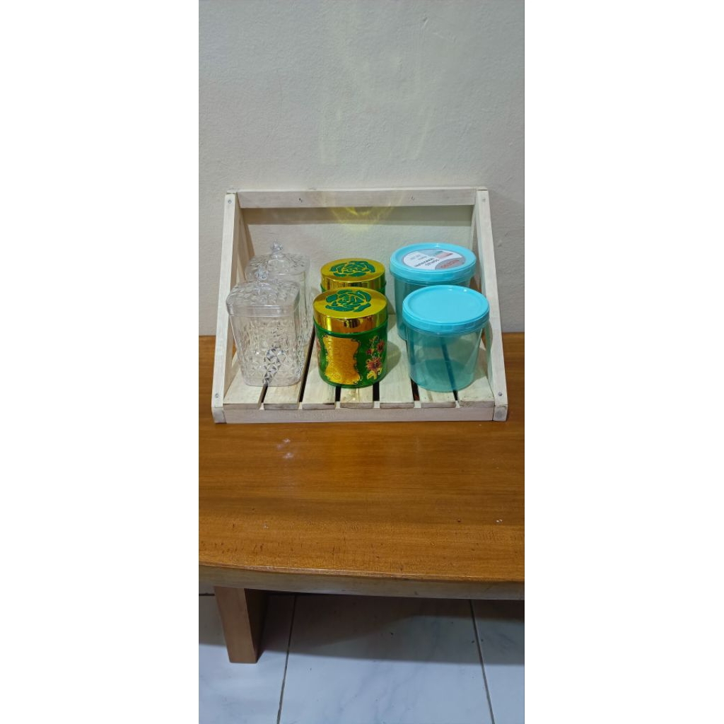 Rak dinding Play wood toples tempel dinding