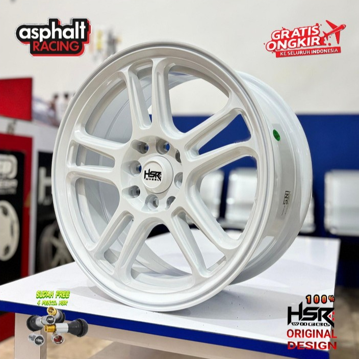 VELG MOBIL RING 16 HSR NX SPO UNTUK BRIO JAZZ YARIS FREED SIRION SWIFT AVANZA R18 PCD 4X100/4X114,3