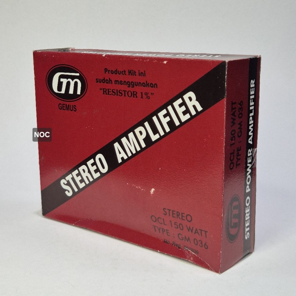 Kit Stereo Amplifier OCL 150 Watt GM 036