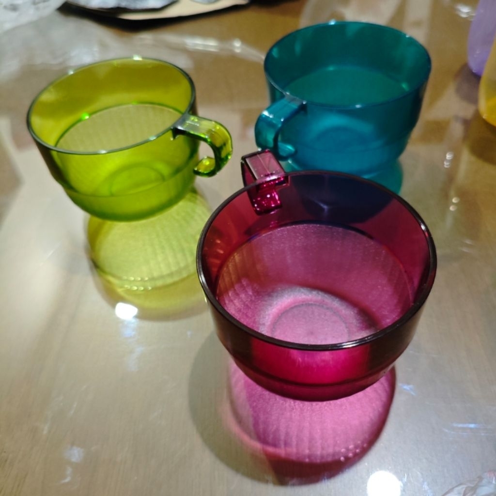 watercolor cup cangkir WTC cangkir watercolor tupperware