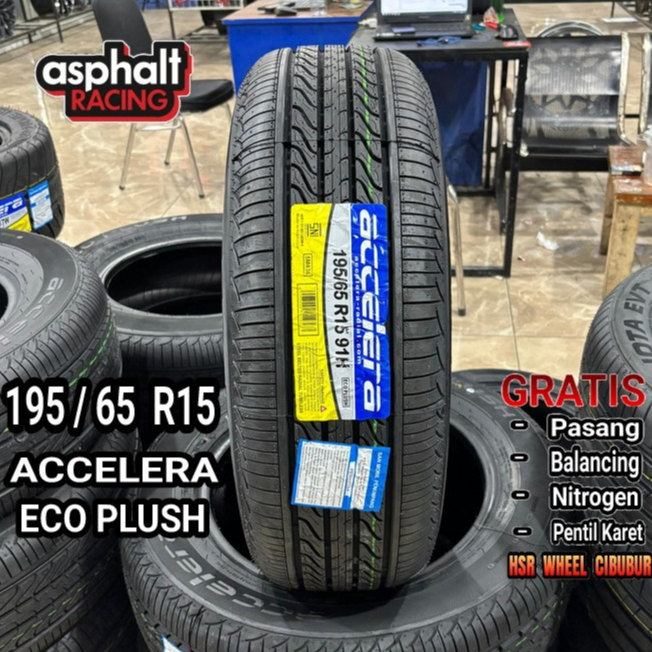 Ban Mobil Tubles Murah 195 65 R15 Merek Accelera Eco Plush Ban Radial R15 195/65