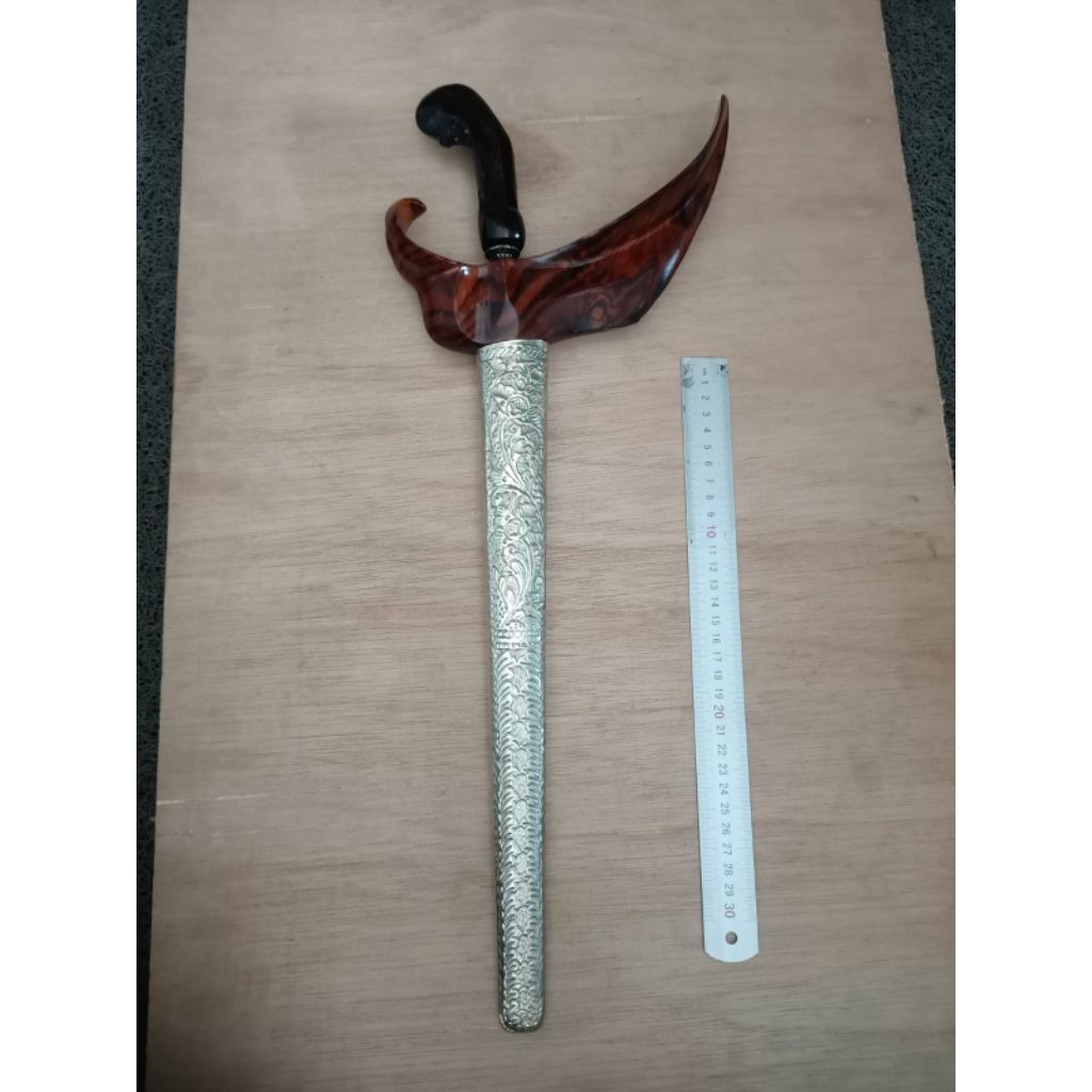 Handmade_Keris Brojol Pamor Landrang Udan Mas