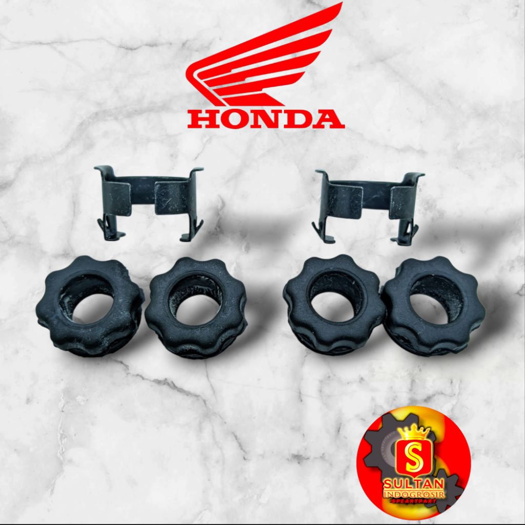 KLIP KARET As Jalu Bandul Stang  Supra x/ 125 kharisma Tiger Revo Honda Universal Original(3 PCS)