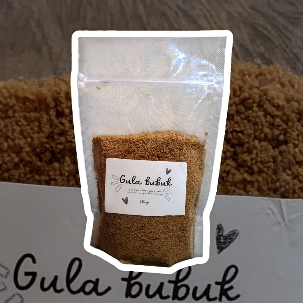 GULA BUBUK MURNI GULA MERAH ALAMI