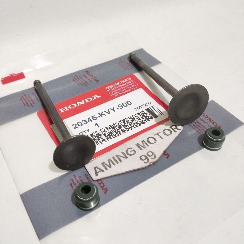 PAYUNG KLEP+SEALL SIL KLEP HONDA BEAT KARBU (KVY)