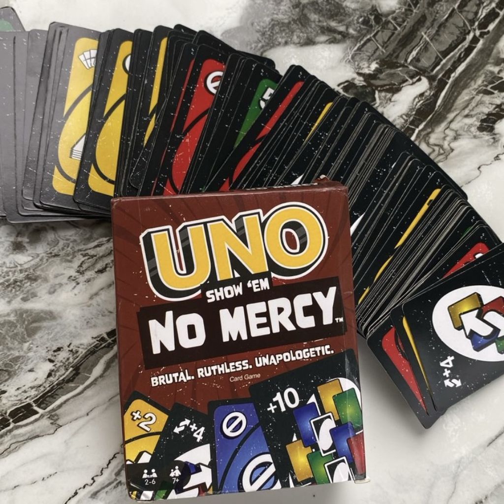 game card uno no mercy 1box isi 3pak
