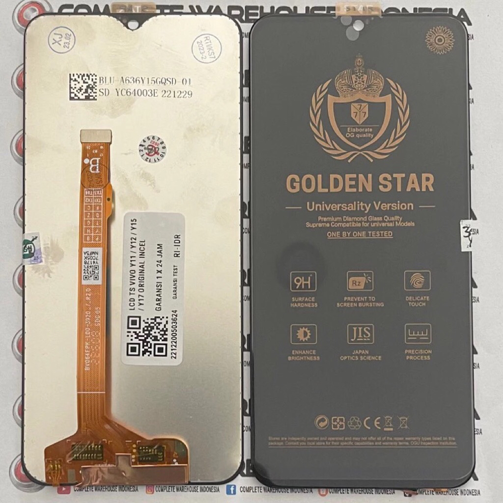 (03624) LCD TS VIVO Y11 / LCD VIVO Y12 / LCD VIVO Y15 / LCD VIVO Y17 ORIGINAL PARTS