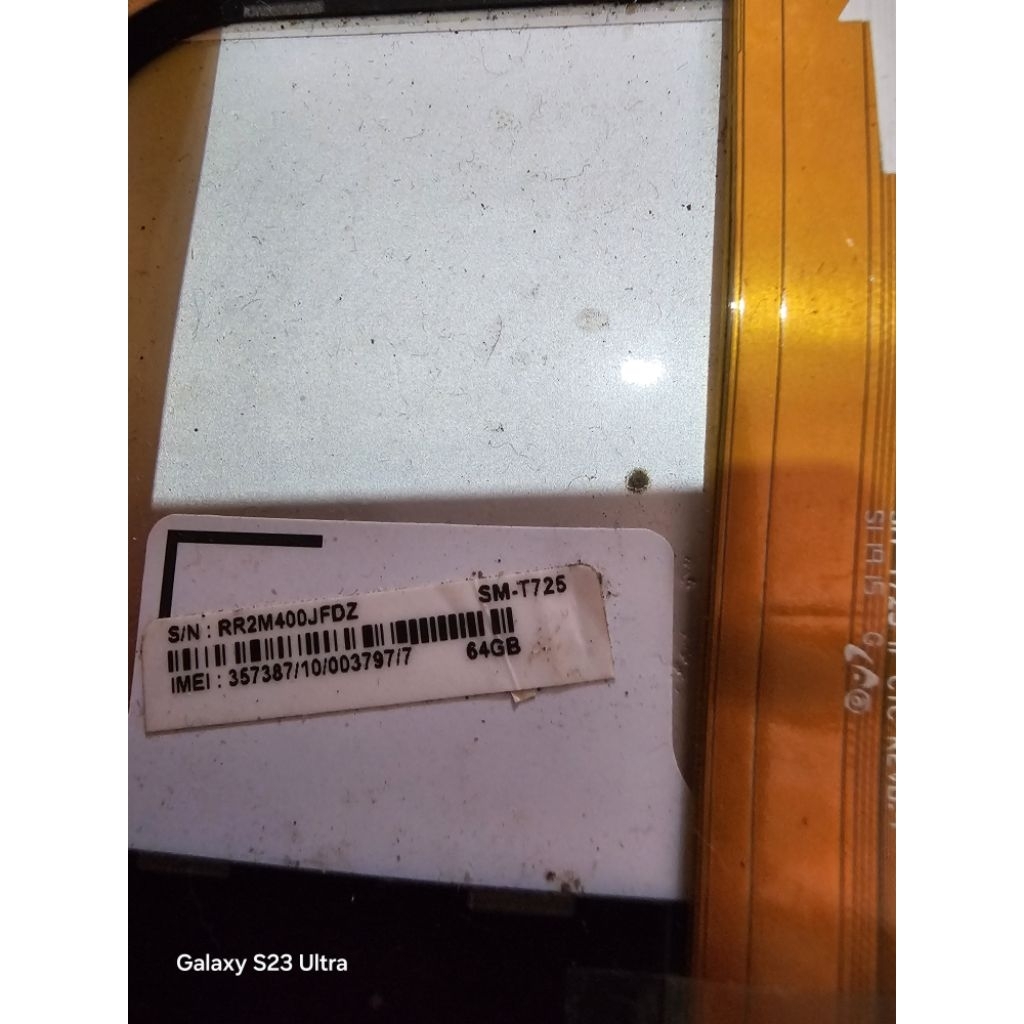 tab samsung minus lcd t725