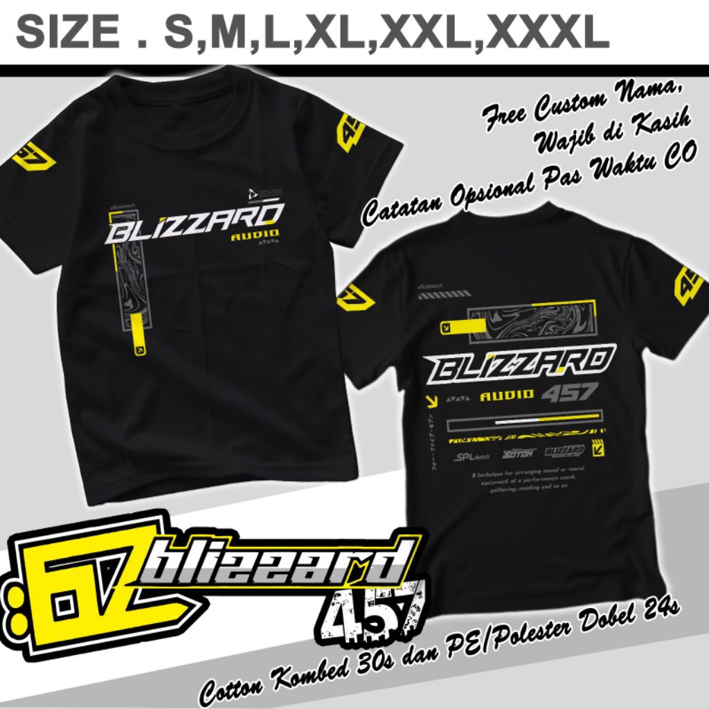 KAOS ANAK BLIZZARD AUDIO.