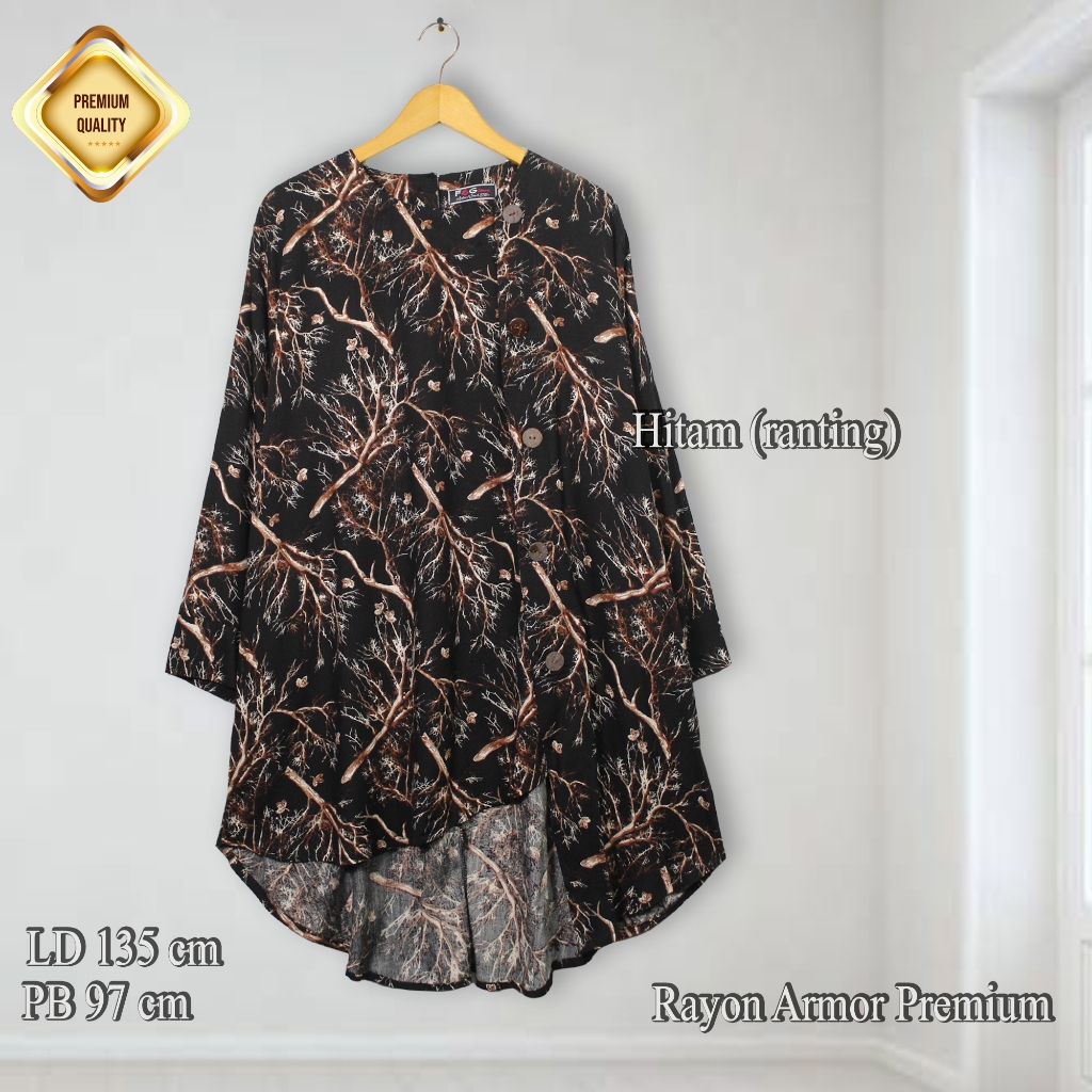 Tunik JUMBO murah - LD 135 Super big size - 5XL/6L