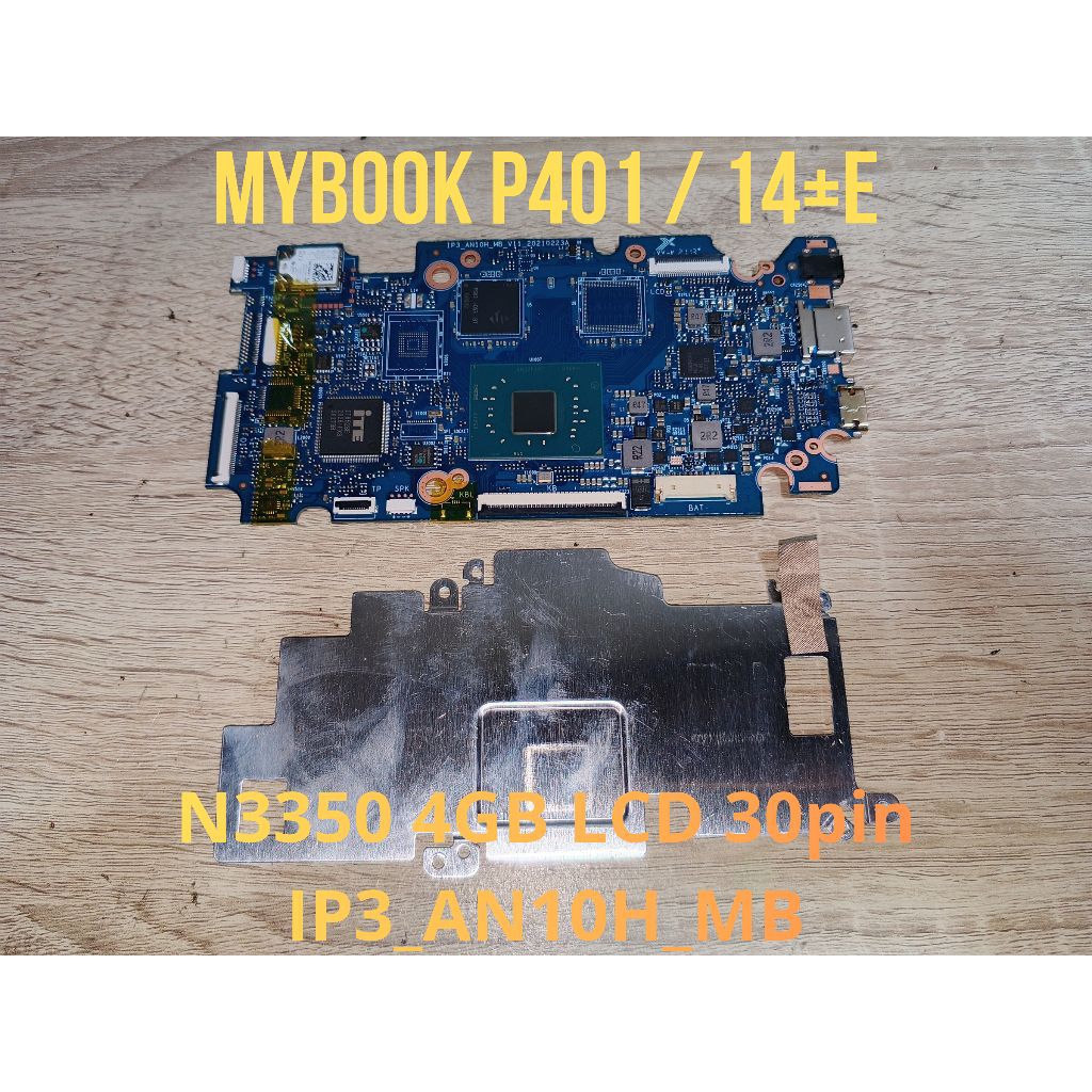 Motherboard Mainboard Mobo Original Axioo Mybook 14+E 14 plus E AN10H IP3_AN10H MB P401 Ram 4GB