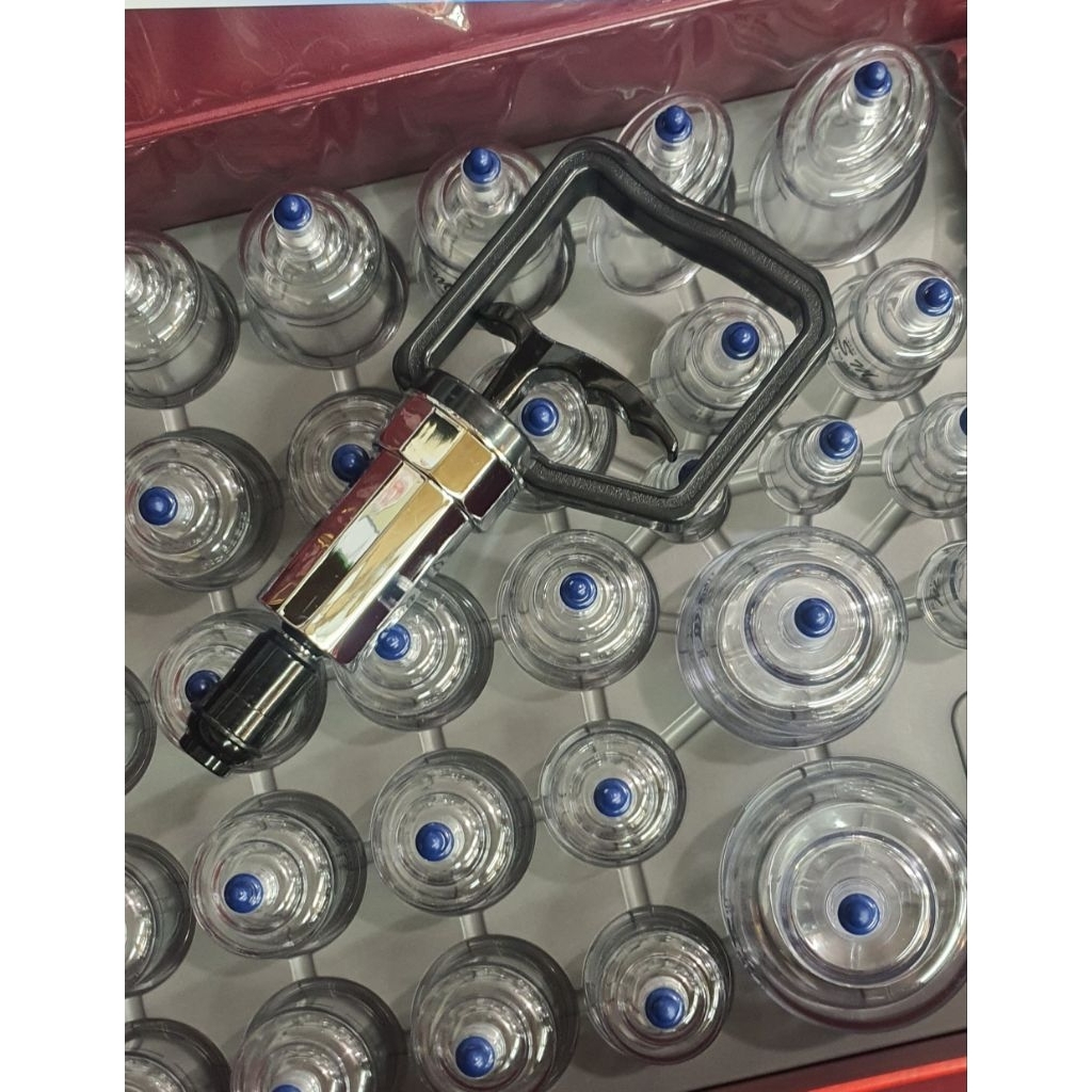 Kop Bekam SAMMORA 30 PREMIUM tas merah/Alat Bekam Sammora premium