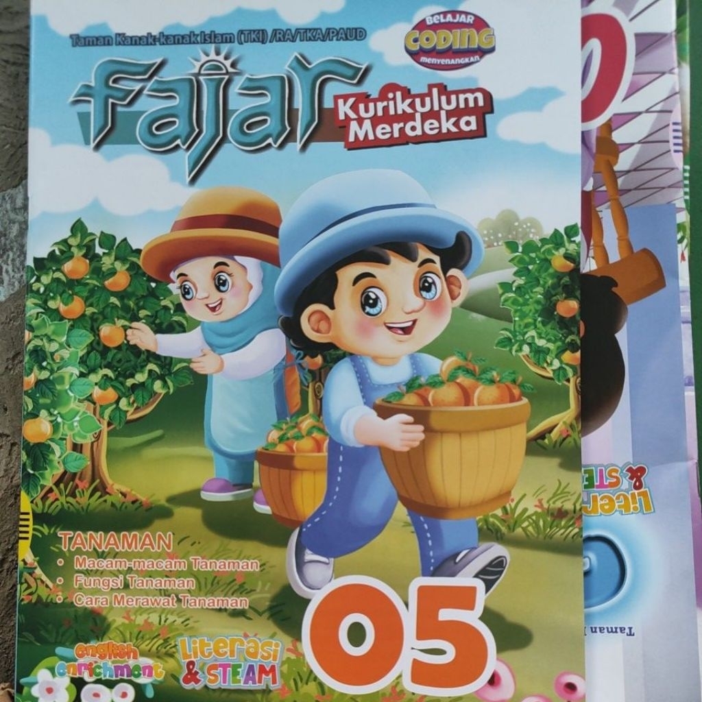 Majalah Fajar edisi 01 s/d 10 (usia 5-6 th) - untuk TK/ PAUD