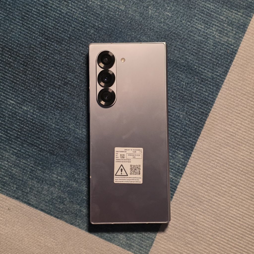 SEIN Z Fold 6 1TB Samsung Galaxy Z Fold6 12GB /1TB HP Handphone Seken Bekas Second Flagship Android