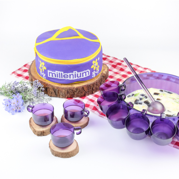 Millenium Cocktail Set - mangkuk wadah es buah