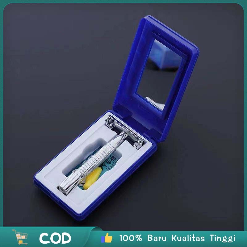 Alat Cukur Manual Pisau Cukur Kumis Cukuran Jenggot Manual Klasik Pengerok Jenggot