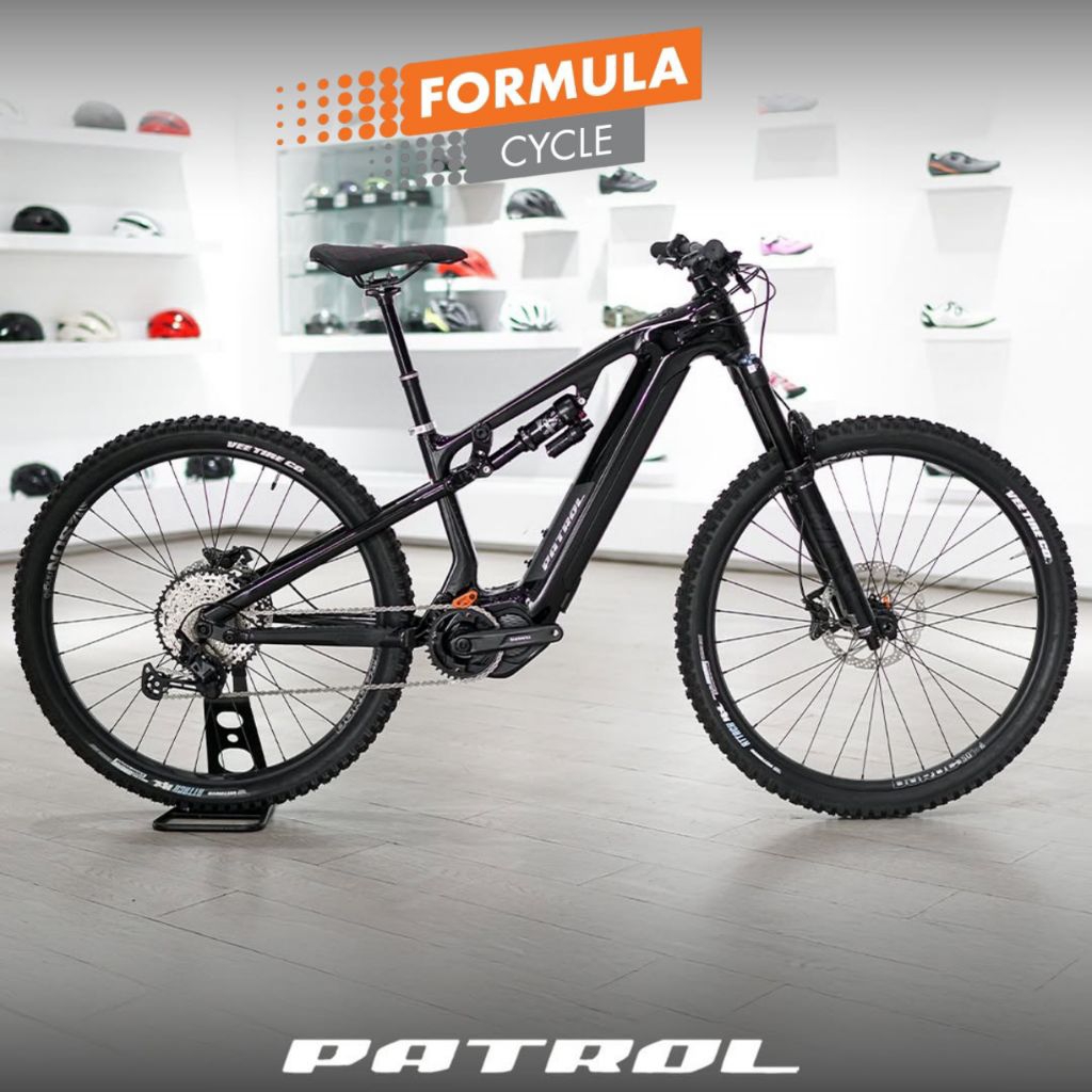 SEPEDA E-BIKE PATROL E-SIX SIZE S 29" SINISTER BLACK