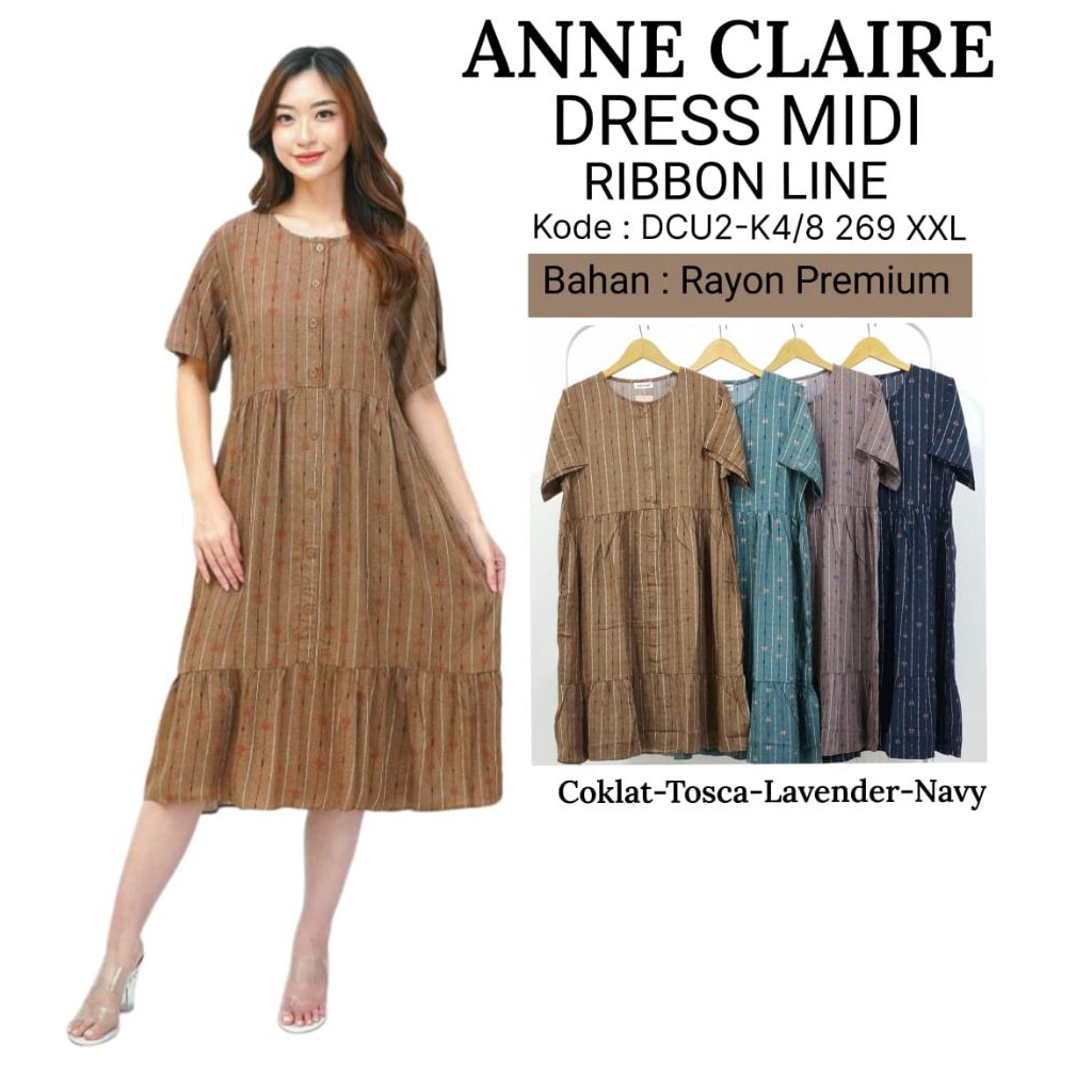 Anne claire daster rayon Jumbo XXL