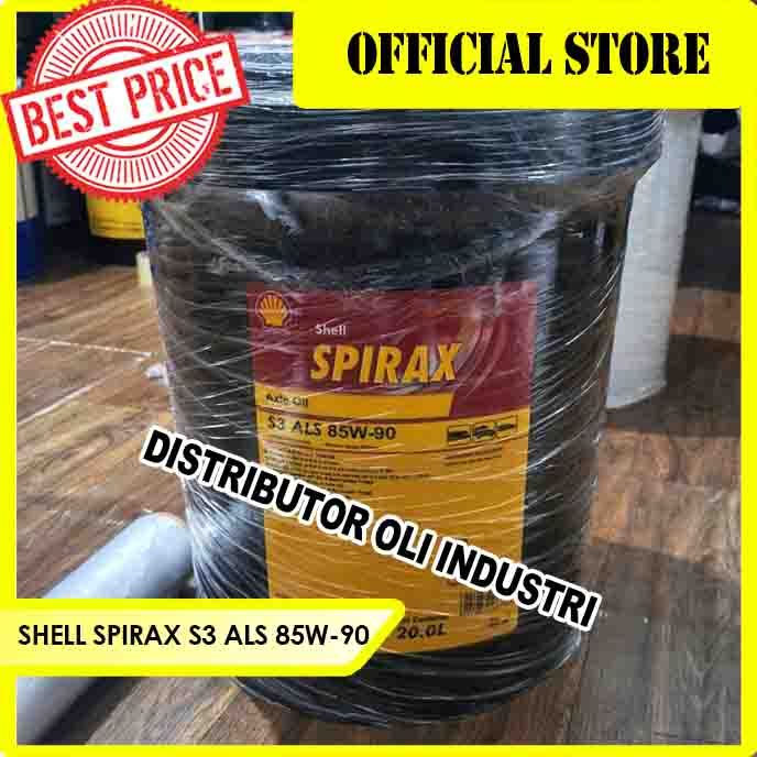 SHELL SPIRAX S3 ALS 85W-90 (Ready Stock - 20 Liter)