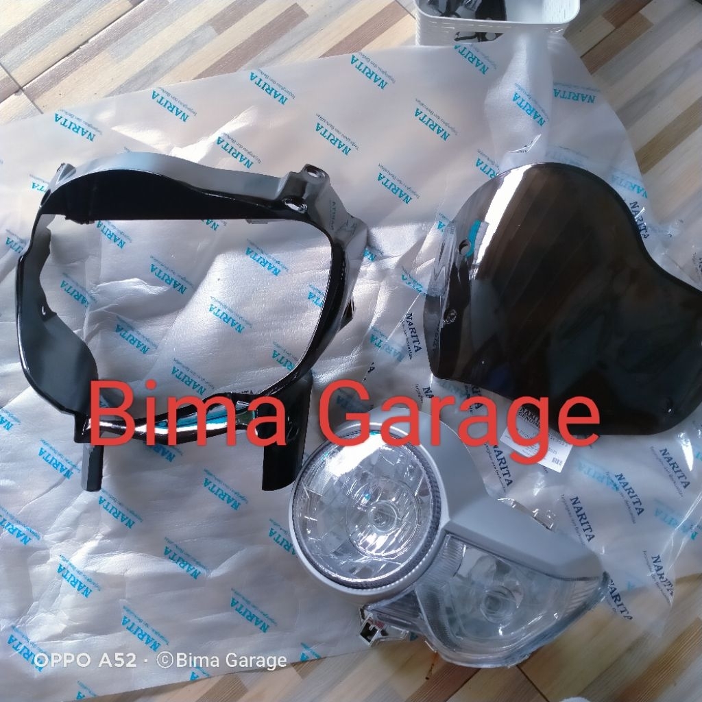 Batok Kepala Set Honda Tiger Revo Lampu Pece PC Termurah BATOK SET TIGER REVO 2010