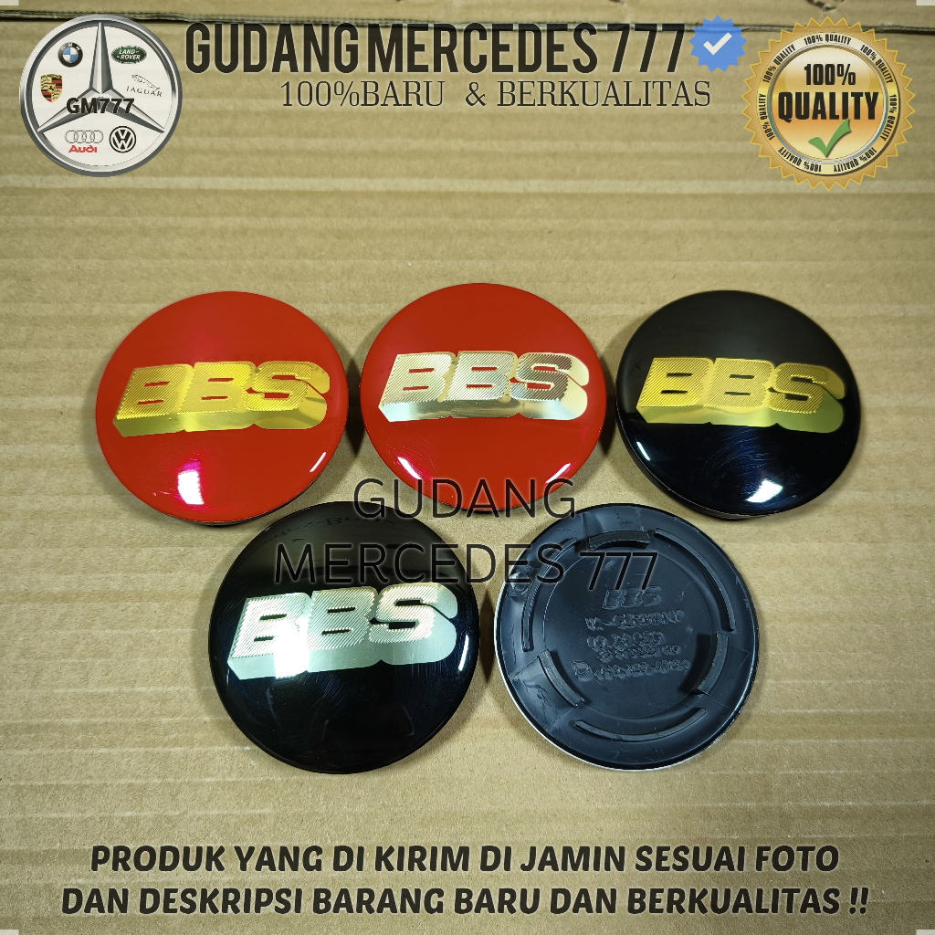 DOP RODA VELG 70MM EMBLEM WHEEL CENTER CAP BBS TUTUP DOP PELEK BBS 7CM PREMIUM