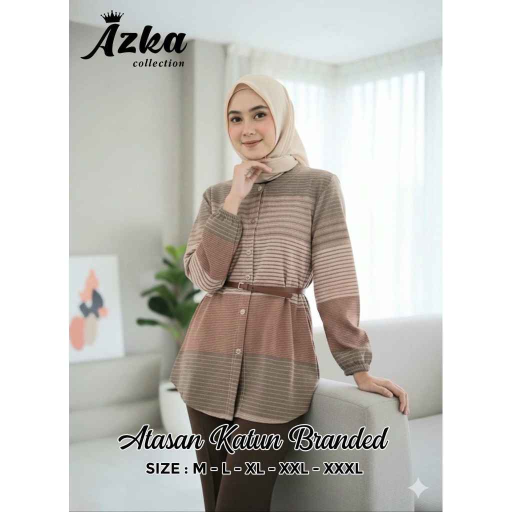 ATASAN AZKA COLLECTION/ BLOUSE AZKA/ MATT KATUN TRISET