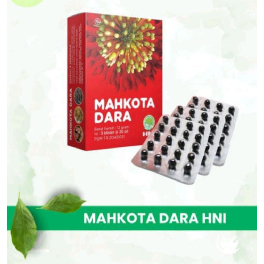 Mahkota Dara HNI Original eceran per strip  20 pil