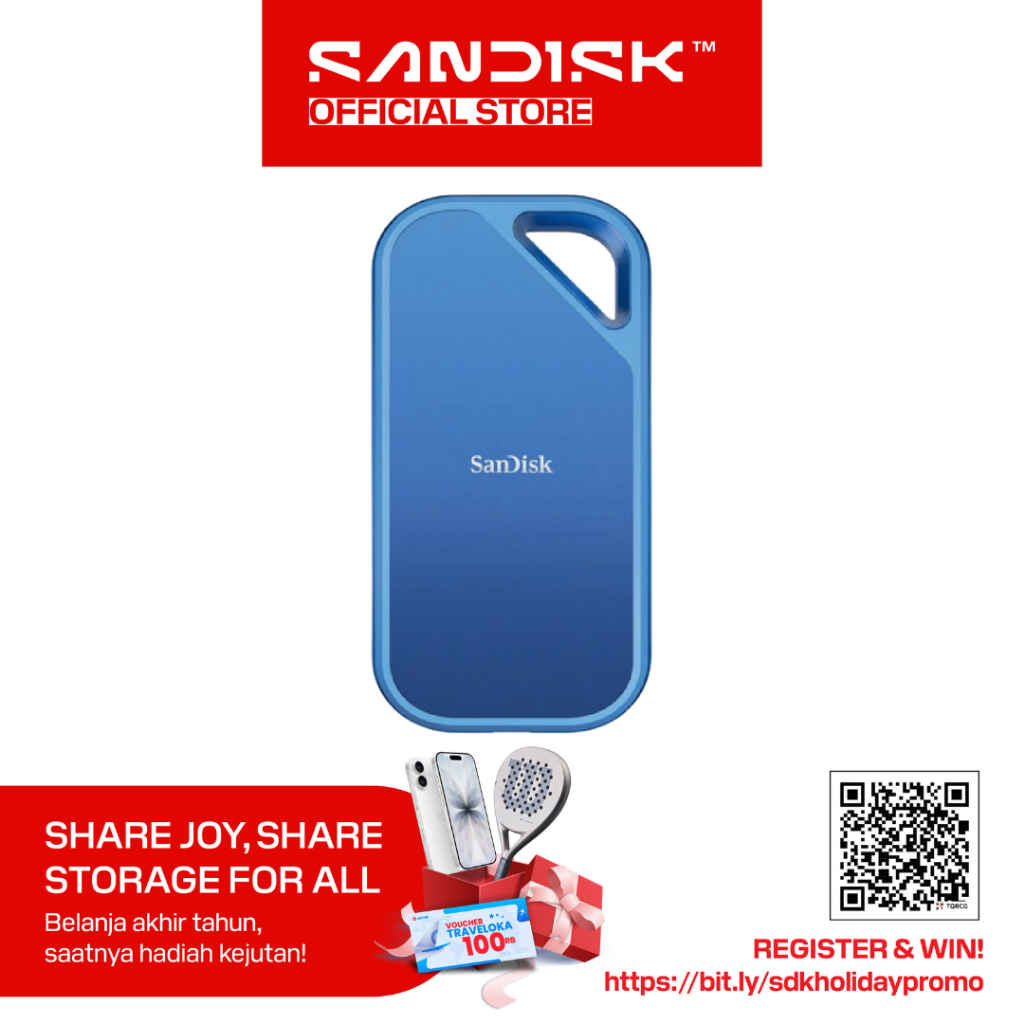 SANDISK Creator Pro Portable SSD E81C 1TB / 2TB / 4TB USB 3.2 (Up to 2000MB/s)
