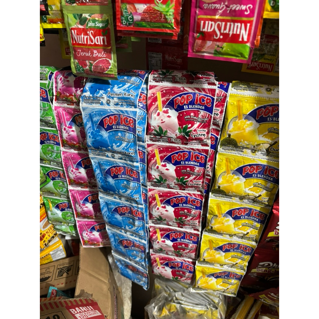 Pop Ice All Variant Isi 10 / Rencengan Murah