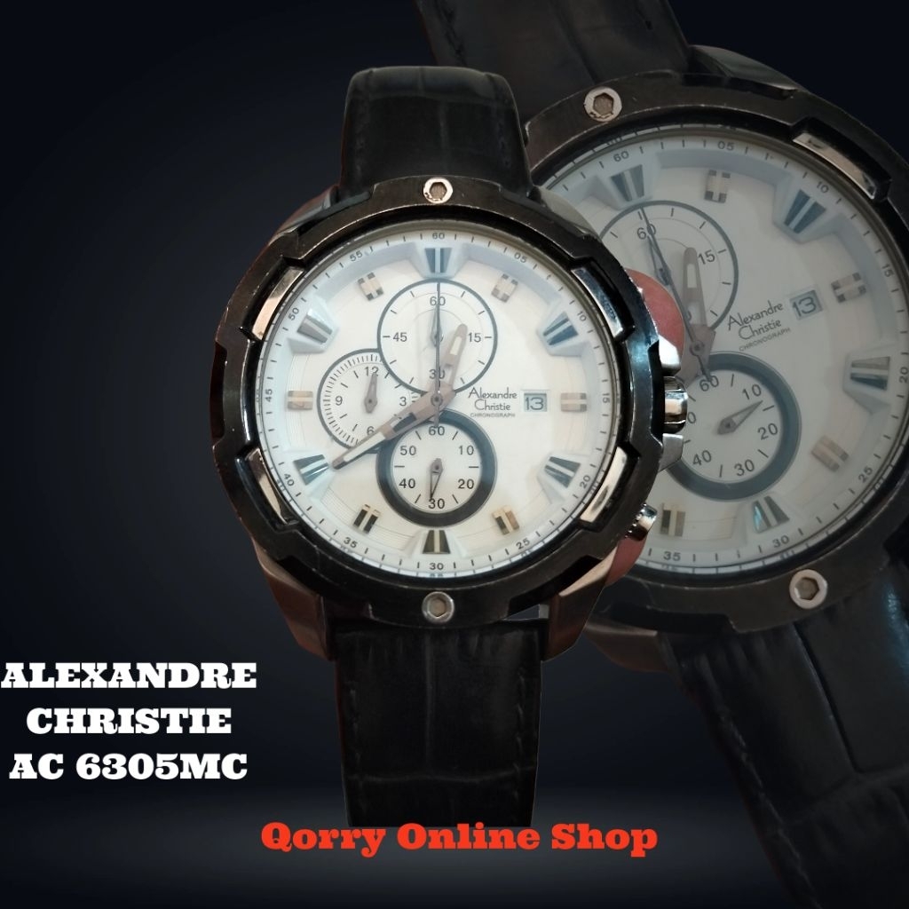 Jam Tangan Pria Alexandre Christie AC 6305 MC Original // Preloved Watches