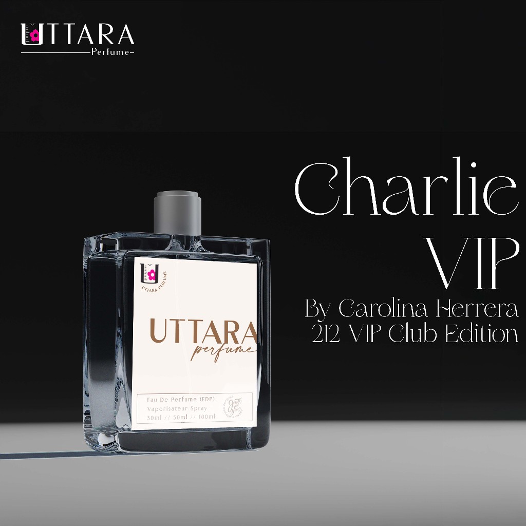 Uttara Parfum CHARLIE VIP ( 212 VIP MEN CLUB EDITION ) 30ml / 50ml / 100ml