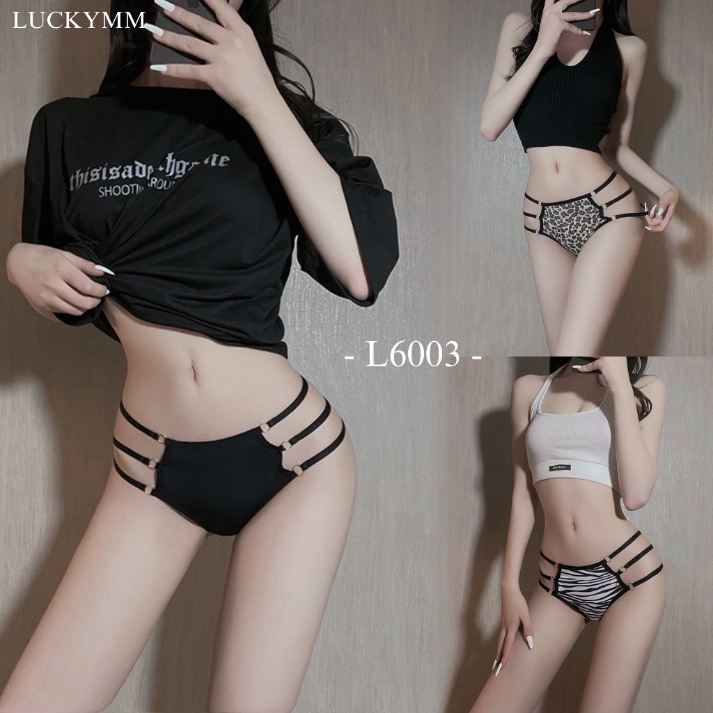 (GROSIRLUCKY #KODE 6003 ) Celana Dalam Motif Sexy Wanita Dewasa / Underwear Spandeks / Motif Macan C