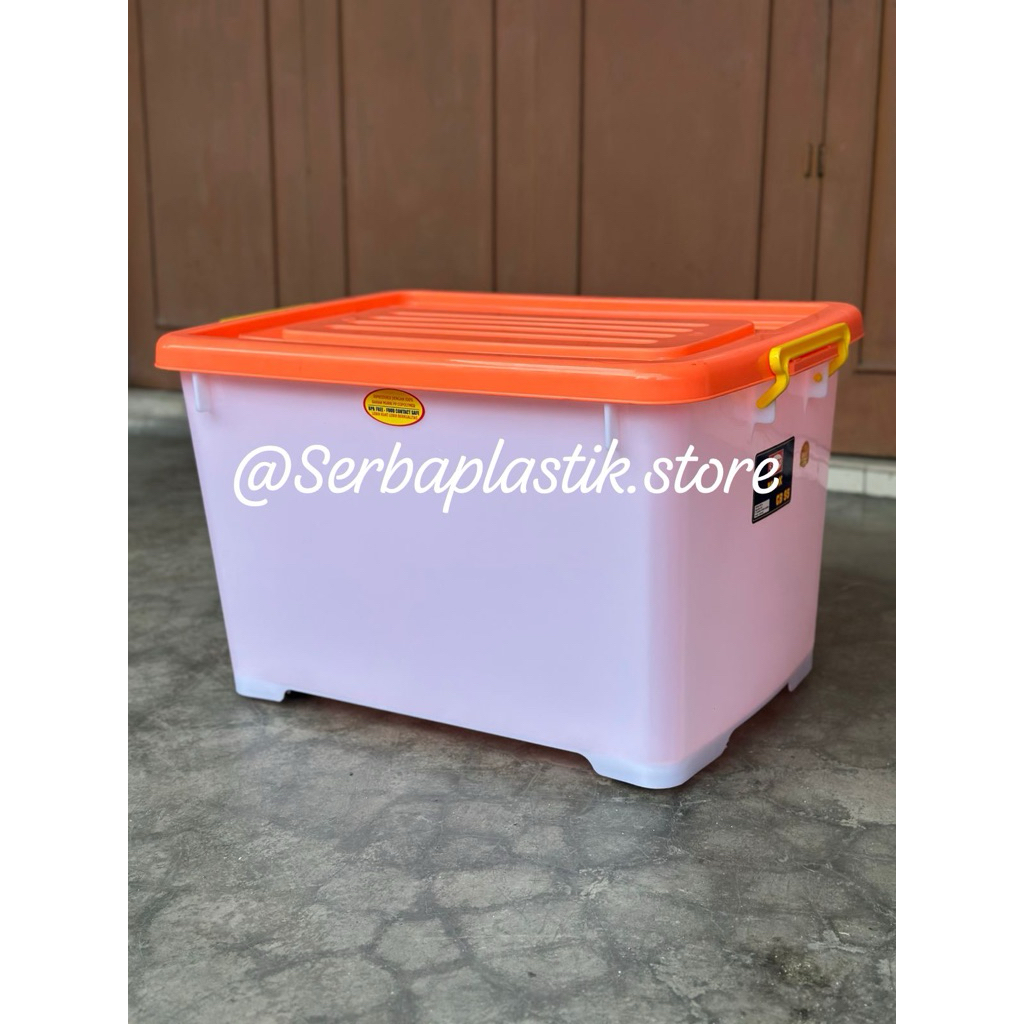 Container box shinpo 95 Liter / kotak penyimpanan 95 L / container box cb95 / container putih shinpo