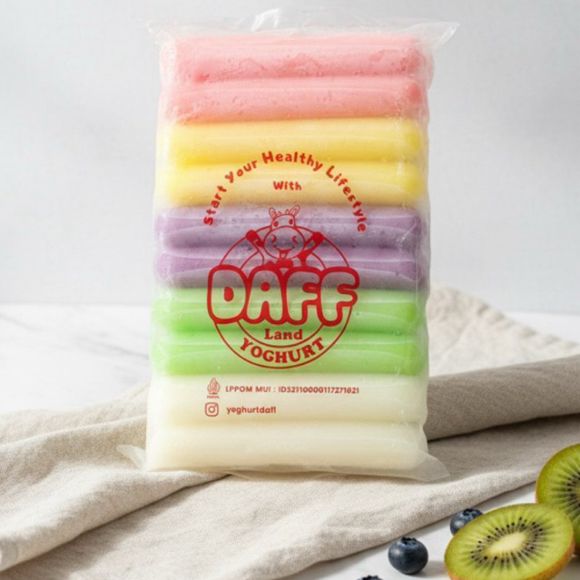 ES MAMBO DAFF YOGHURT LEMBUT 100% YOGURT HALAL DAN GULA ASLI | YOGURT HOMEMADE HALAL