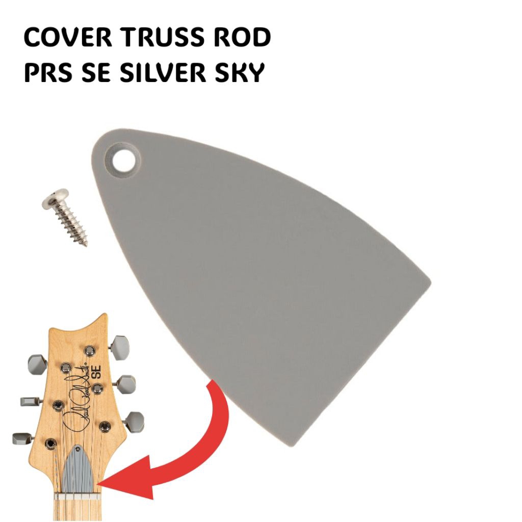 Cover Truss Rod Gitar PRS SE Silver Sky